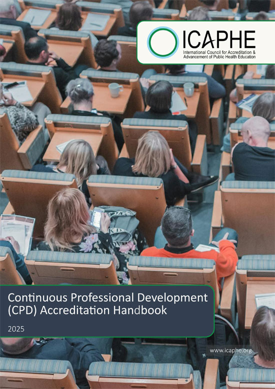 The International Council for the Accreditation and Advancement of Public Health Education (ICAPHE) provides accreditation services grounded in a formative, non-prescriptive approach, shaped by the collective insight of the global public health education community.Accrediting public health education worldwide. ICAPHE supports quality assurance in public health courses, programmes, and academic institutions.