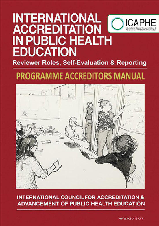 The International Council for the Accreditation and Advancement of Public Health Education (ICAPHE) provides accreditation services grounded in a formative, non-prescriptive approach, shaped by the collective insight of the global public health education community.Accrediting public health education worldwide. ICAPHE supports quality assurance in public health courses, programmes, and academic institutions.